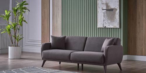 Flexy Üçlü Koltuk Gri
