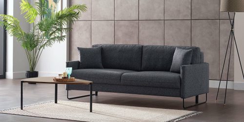 Laura Comfort Üçlü Koltuk Lacivert
