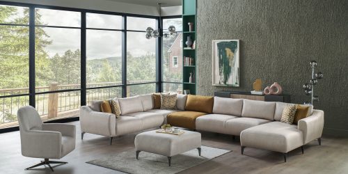 Sanvela Köşe Takımı Modüler - Krem